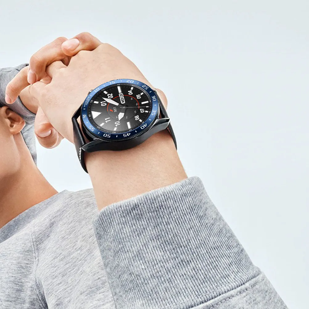

Premium Stainless Steel Watch Bezel for 3 45Mm Professional Radian Matched Protective Ring Enhances Luxury Look