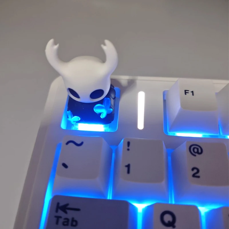 Hollow Knight Keycap Lichttransmissie Leuke Persoonlijkheid Hars Mechanisch Toetsenbord Accessoire Anime Enkele Aangepaste Keycap Esc