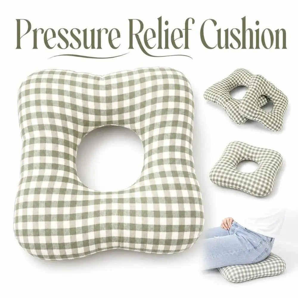 Comfortable Soft Pressure Relief Cushion Breathable Reusable Bed Sore Cushion Portable Washable Anti-Decubitus Pad Multipurpose
