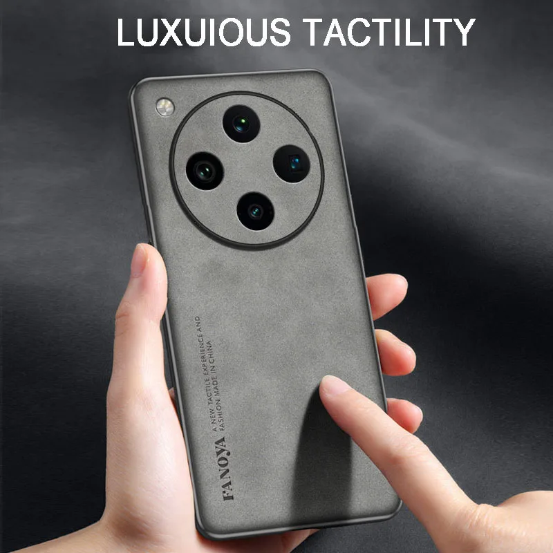 

Роскошный кожаный чехол для Oppo Find X8 с защитой от падения, противоскользящий чехол Oppo X6/Oppo X7 Ultra Phone Fundas для Oppo Find X8 Pro