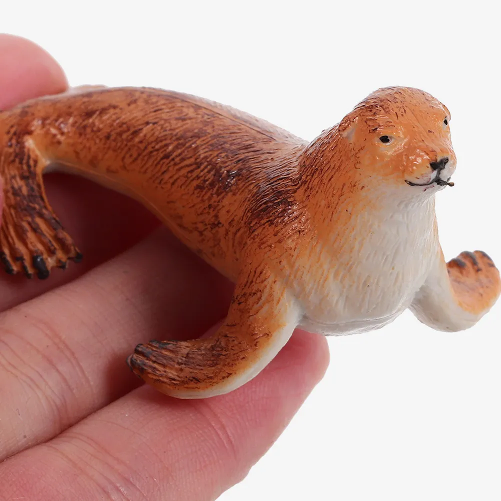 2pcs Sea Lion Resin Aquarium Decorations – Mini Marine Animal Figurines for Fish Tank, Home & Study Ornament