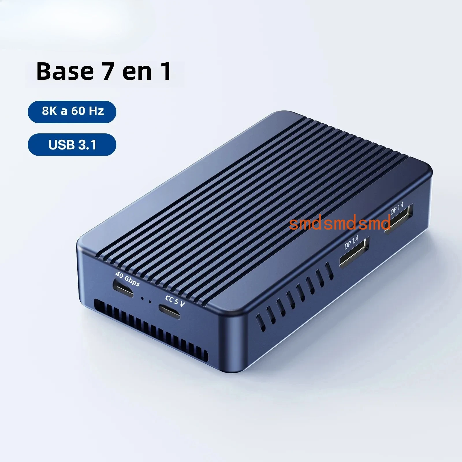 

Чехол Thunderbolt SSD 40 Гбит/с, док-станция, USB-C-концентратор, 8K, 60 Гц, чехол высокого разрешения SSD DP1.4 для Macbook Pro