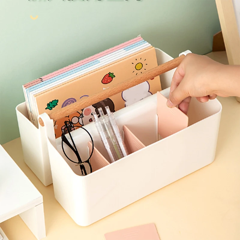 

2 шт., настольный держатель для ручек с деревянной ручкой