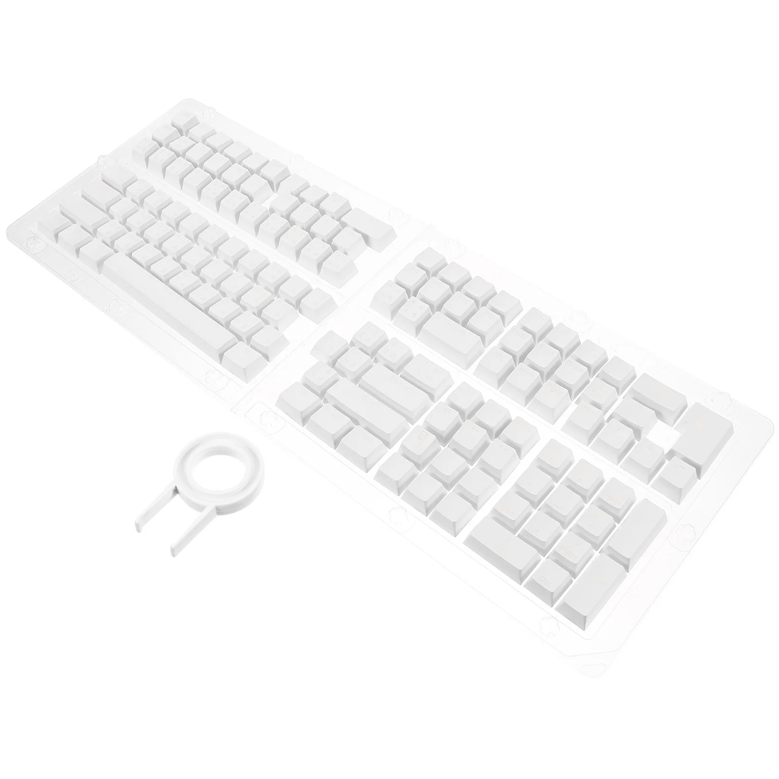 

1Set Mechanical Keyboard Keycaps 132 Keys Thai Dual Mold ABS High Durability Compatible 61 87 98 104 108 Keys for Gaming
