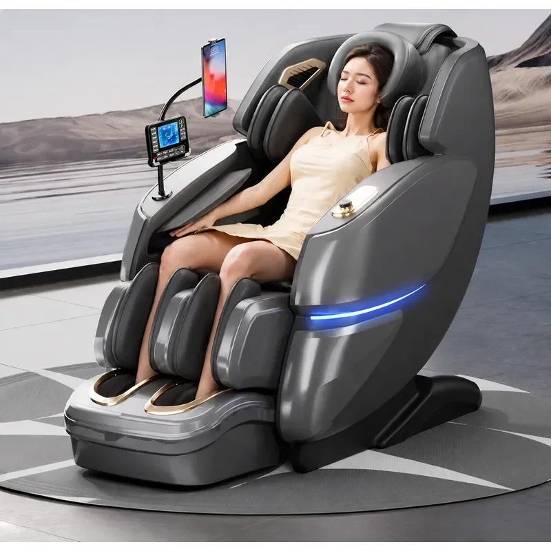 Full Intelligent Electric Massage Chair Home SL Dual Track Space Capsule Luxury 3D Dual Movement
