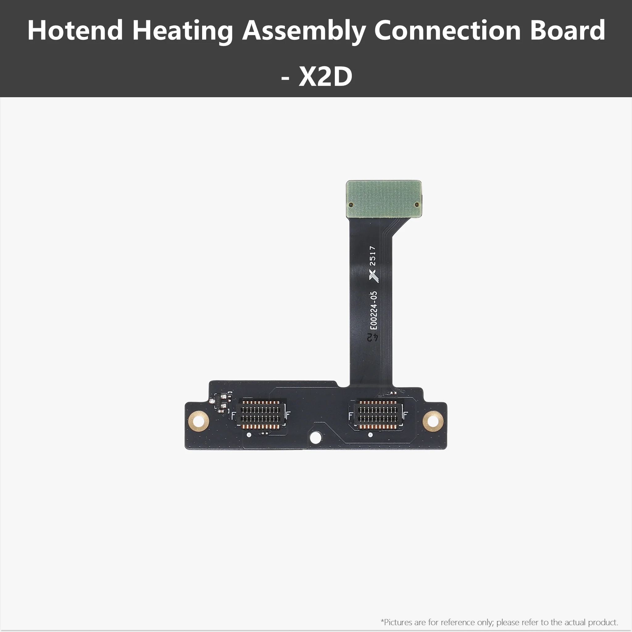 Original for Bambu Lab X2D TH Board, Extruder Connection Board, Hotend Heating Assembly Interface Board Set for 3D Printer Parts