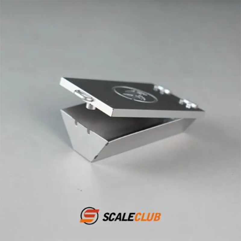 

Модель Scaleclub для трактора Tamiya 1/14, контейнерный грузовик, металлическое крыло, ящик для инструментов для Tamiya Lesu, радиоуправляемый грузовик, прицеп, самосвал