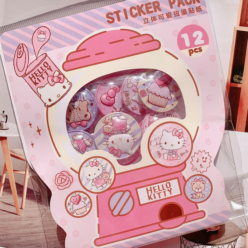 ملصق سانريو الأصلي هالو كيتي ماي ميلودي كتيب الديكور سكرابوكينغ القرطاسية اللوازم المدرسية هدايا الفتيات