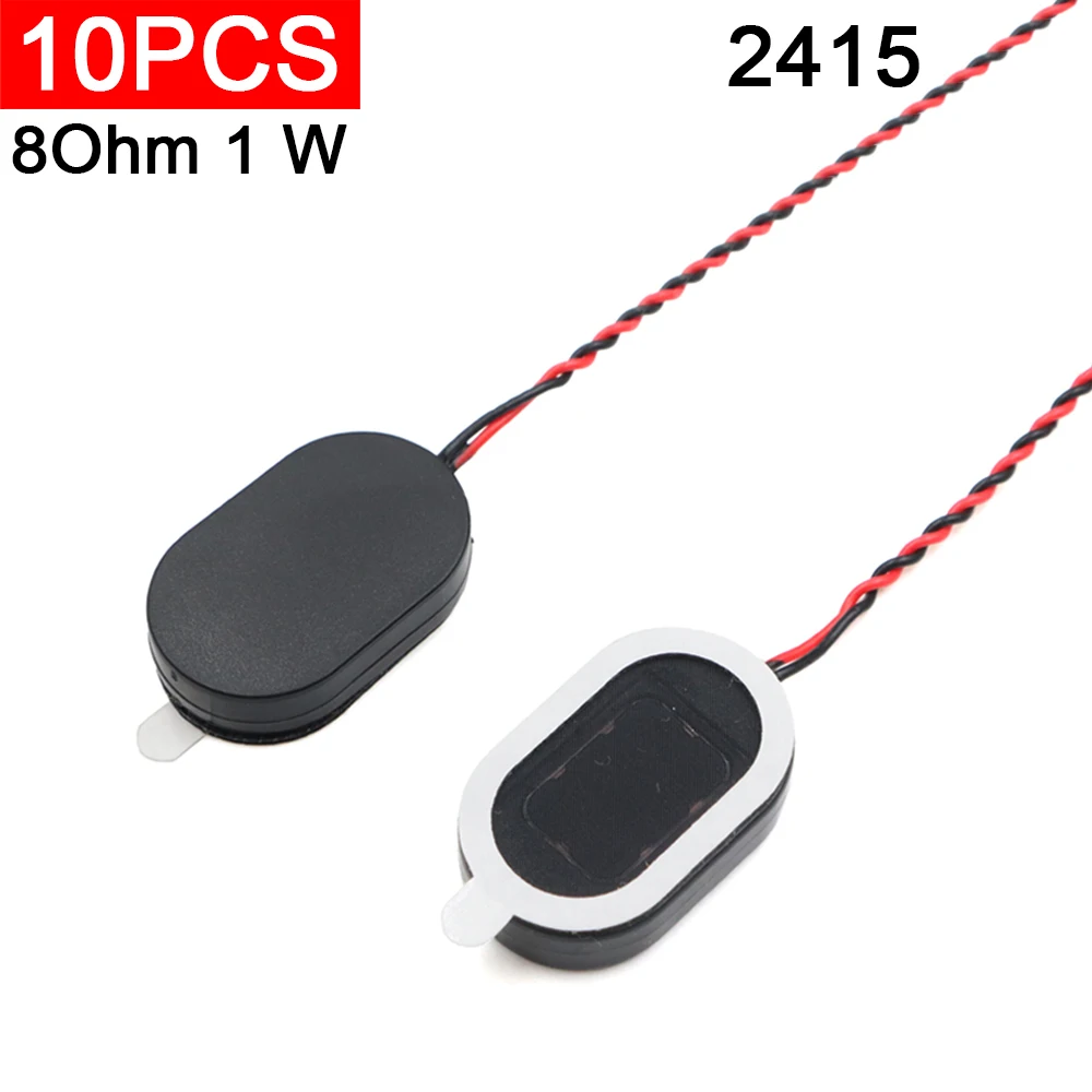 10pcs 2415 Cavity 8 Ohm 1 W Speaker phone tablet micro speaker 8R 1W 8 ohm 1 watt small voice horn connector