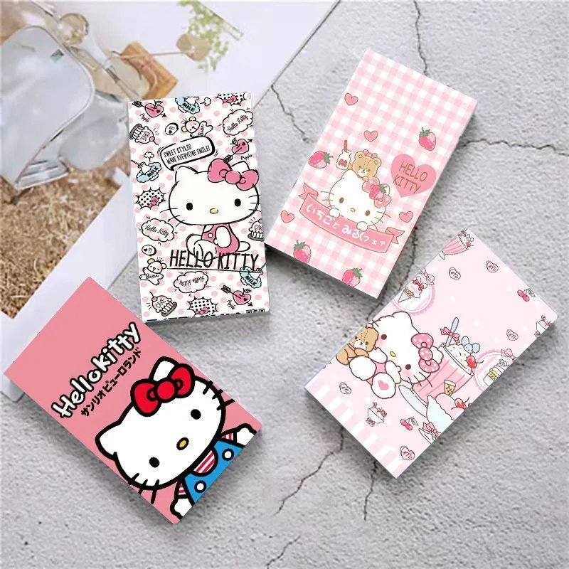 Sanrio Hello Kitty Plastic Cartoon Cigarette Box Creative Ultra-Thin Portable Cute Cigarette Box Kawaii Gift Anime Peripherals