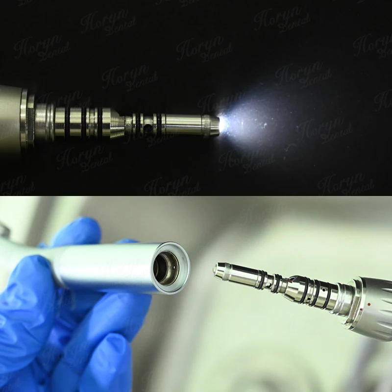 Dental Quick Coupler 2/4/6 Holes Fiber Optic LED Quick Connector Coupling For High Speed Handpiece convertor Dentistry Tool