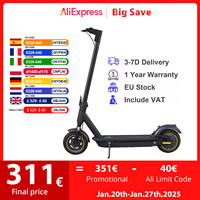 JUICEASE 45KM Electric Scooter 35KM/H Fast Speed 1000W Peak Power 500W Powerful Motor 10 Inch Air Tire 14.5AH Folding E-scooter