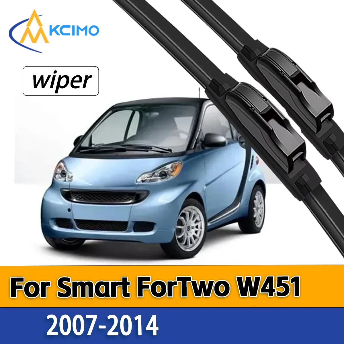 

High Performance Wiper Blades For Smart For Two W451 Coupe 2007-2014 Front Windshield