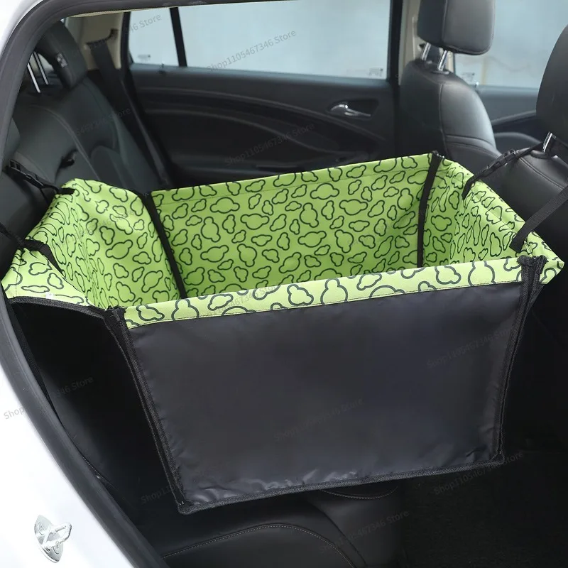 For Waterproof Thickened Car Pad, Bite-resistant Car Pad When Going Out, Oxford Cloth Double-layer Car Pad