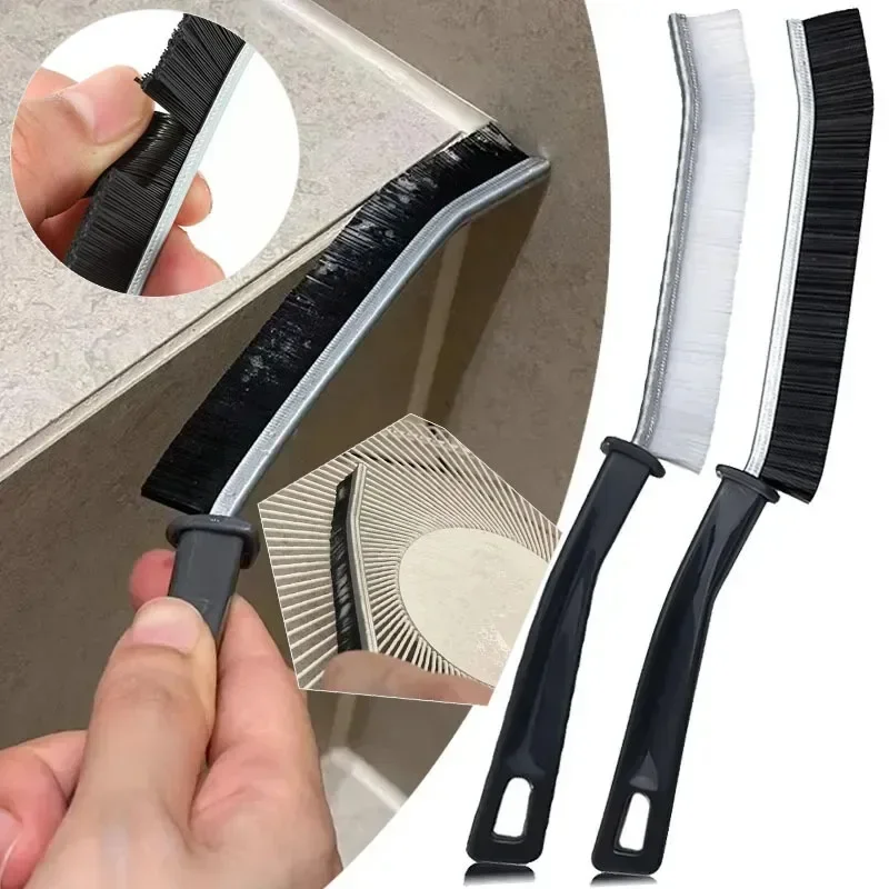 New Bathroom Gap Cleaning Brush Kitchen Toilet Tile Joints Dead Angle Hard Bristle Cleaner Corners Groove Window Cleaning Tools