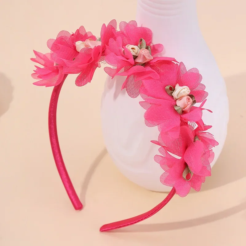 

20pcs Women Girls Flower Headband Bridal Floral Crown Wreath Birthday Wedding Party Holiday