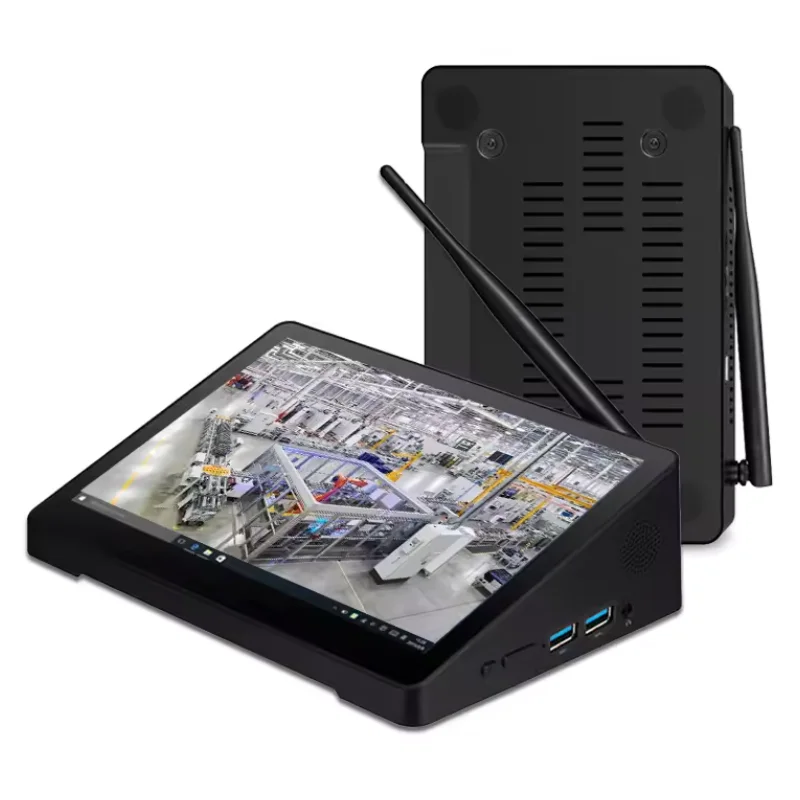 PIPO X8Pro X8S MINI PC Windows 10 OS 7 Inch Touch Screen TV BOX Intel Quad Core 4GB RAM 64GB ROM With BT WIFI USB RJ45 Tablet PC