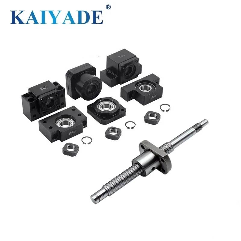 

Precision Micro Ball Screw 12/14mm SFK1202 SFK1402 Various Lengths 600-950mm with End Support for Industrial Machines