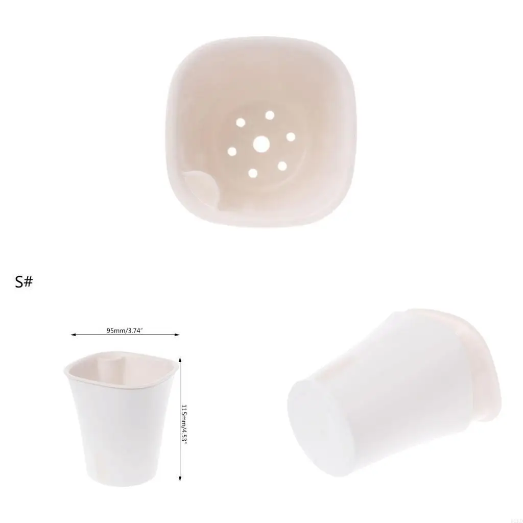 62KD Useful Watering Planter Flower Pot Home Garden Balcony Decor Lazy Use New