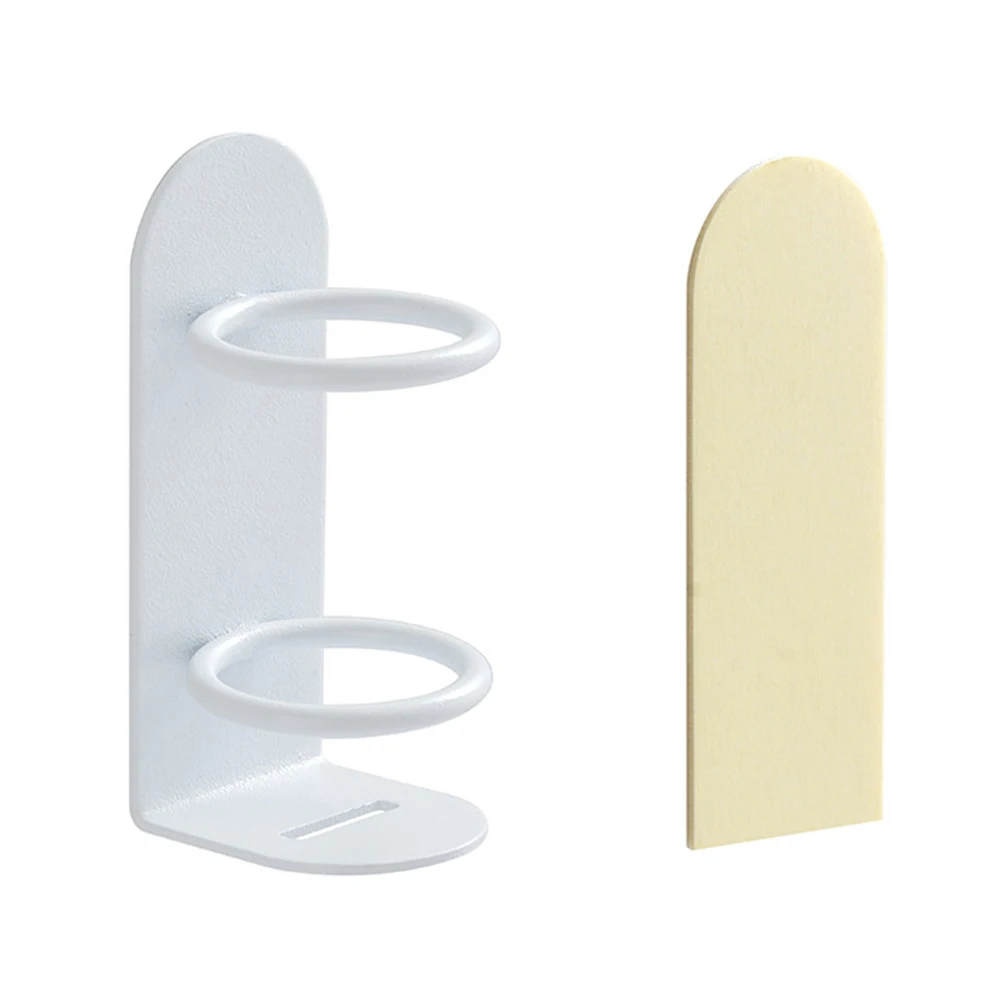 Iron Electric Toothbrush Holder Toothbrush Stand Rack Organizer Wall-Mounted Holder Space Saving Bathroom Accessories