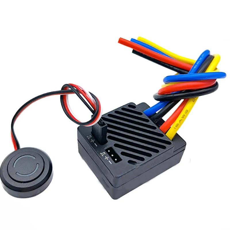 ISDT ESC70 Waterproof 70A 2~3S 70-120A ESC 5V~7.5V Adjustable BEC Phone Control 540/550/775 Brushed Motor For 1/8 1/10 RC Car