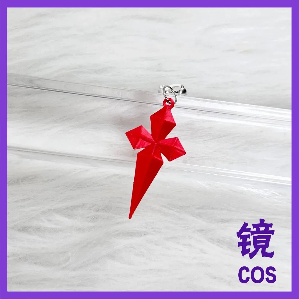 Illuga Clip‑on Earring Cosplay Accessory for Exhibition Show Cosplay Performance