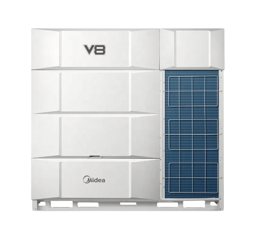 【2026】نظام Hvac الصناعي ميديا 18hp 50kw 170000btu سعر تكييف الهواء المركزي مضخة الحرارة Vrf مكيف الهواء