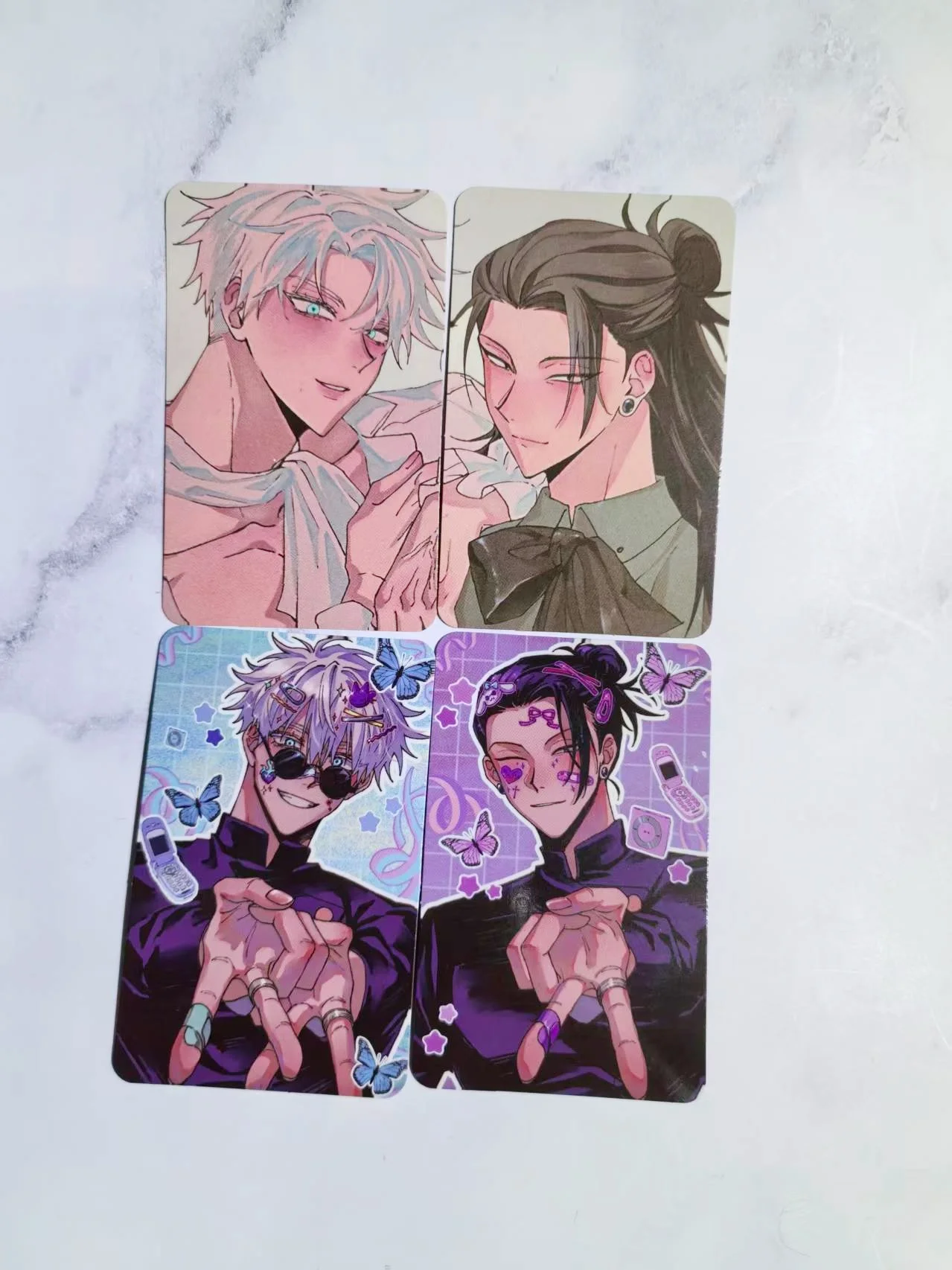 Anime Jujutsu Kaisen LOMO Cards 7pcs 3inch Geto Suguru Gojo Satoru Photo Card Collection Card DIY Postcard Bookmark Fans Gift