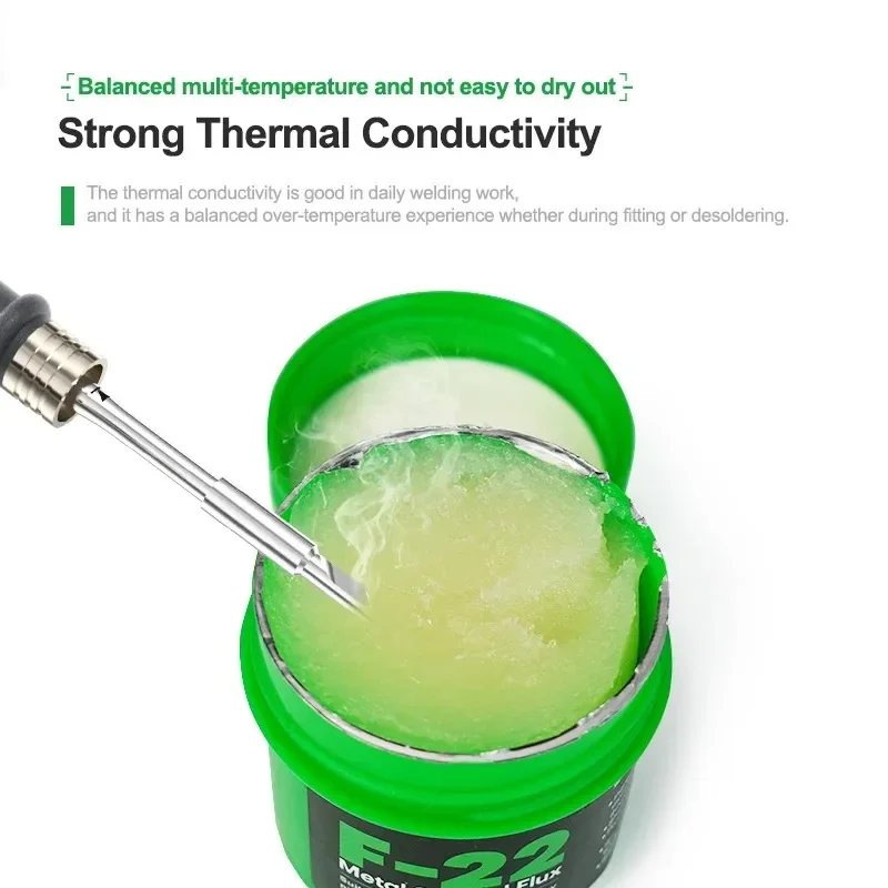 RELIFE F-22 معدن تدفق متعدد الأغراض خاص عالي العزل مقاومة قوية قابلية اللحام آمنة غير موصلة تدفق المعادن الماضية