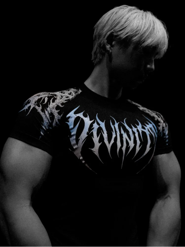 Breathedivinity Fitness High-Intensity Training Short-Sleeved