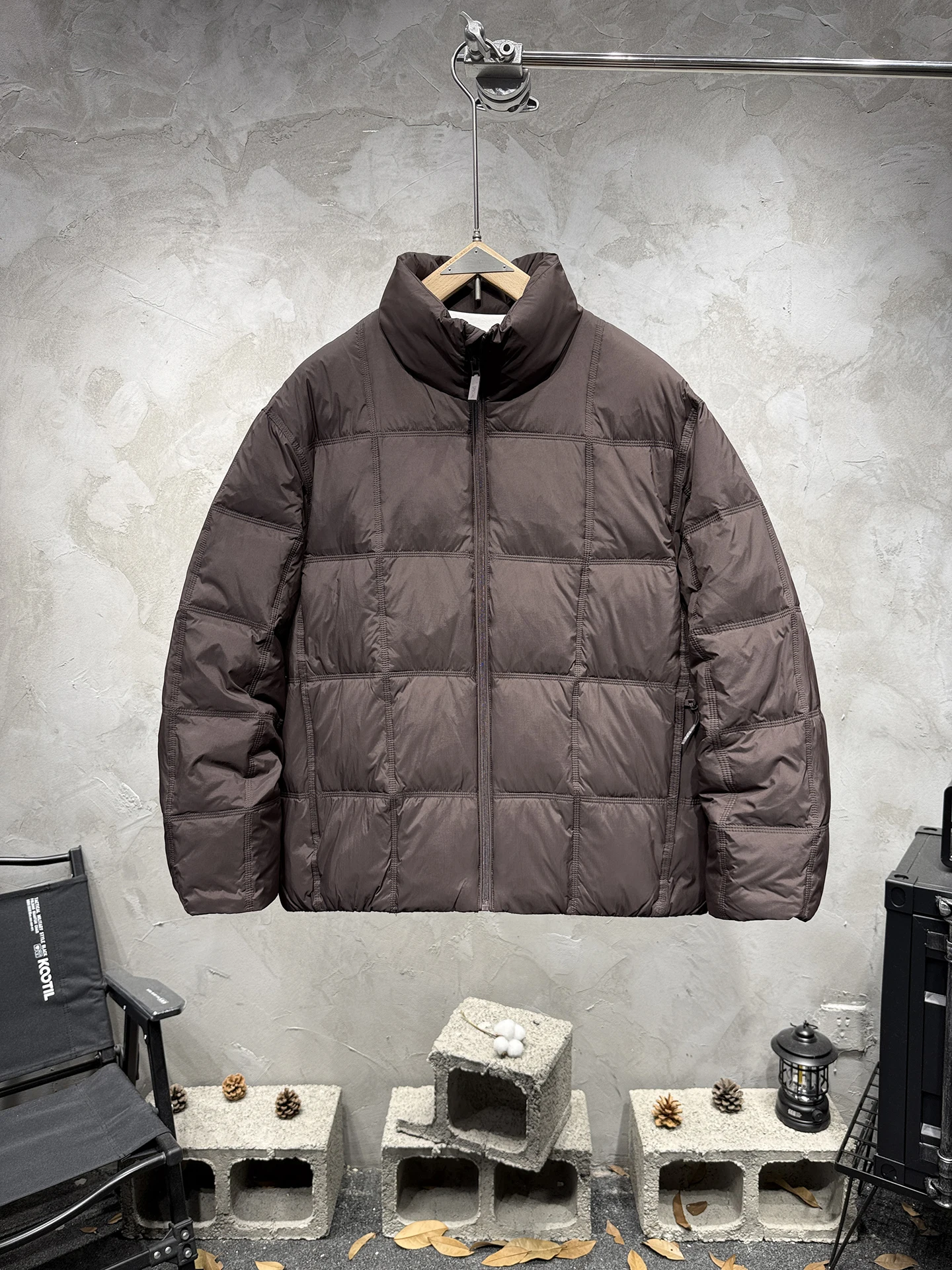 

Мужская зимняя утепленная куртка в корейском стиле, приталенная, с воротником-стойкой, на пуху, повседневная верхняя одежда, модная молодежная одежда для отдыха