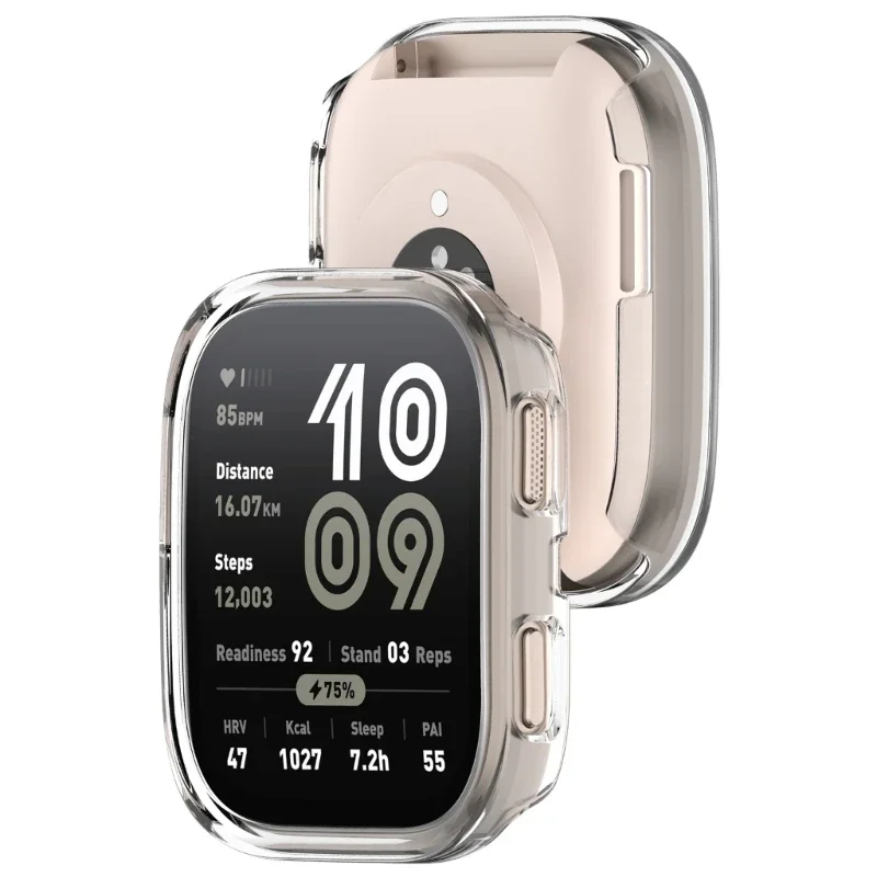 Custodia per smartwatch semi -chiusura leggera Copertura PC Protector Opzione a colori multipli per BIP 6 (A2435)