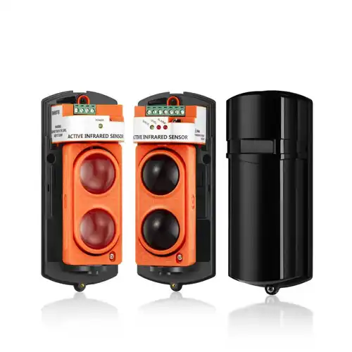 Imagen 2 del producto Detector de haz infrarrojo, detección activa, Sensor de haz infrarrojo de pulso Digital, alarma IR impermeable para exteriores de 150m