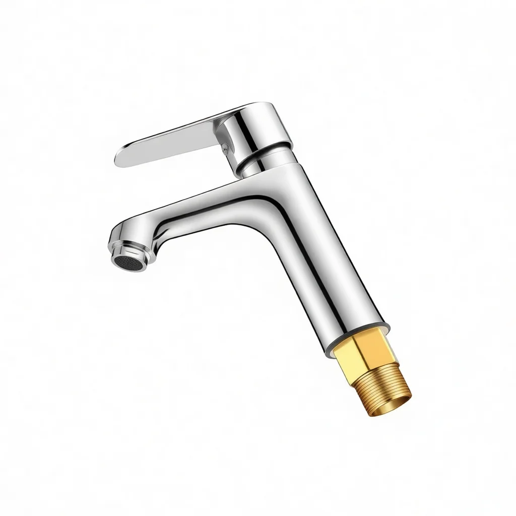 Elegant Bathroom Basin Faucet Modern Cold And Hot Water Mixer Tap Zinc Alloy Sink Washbasin Faucets Reliable Home Fixture