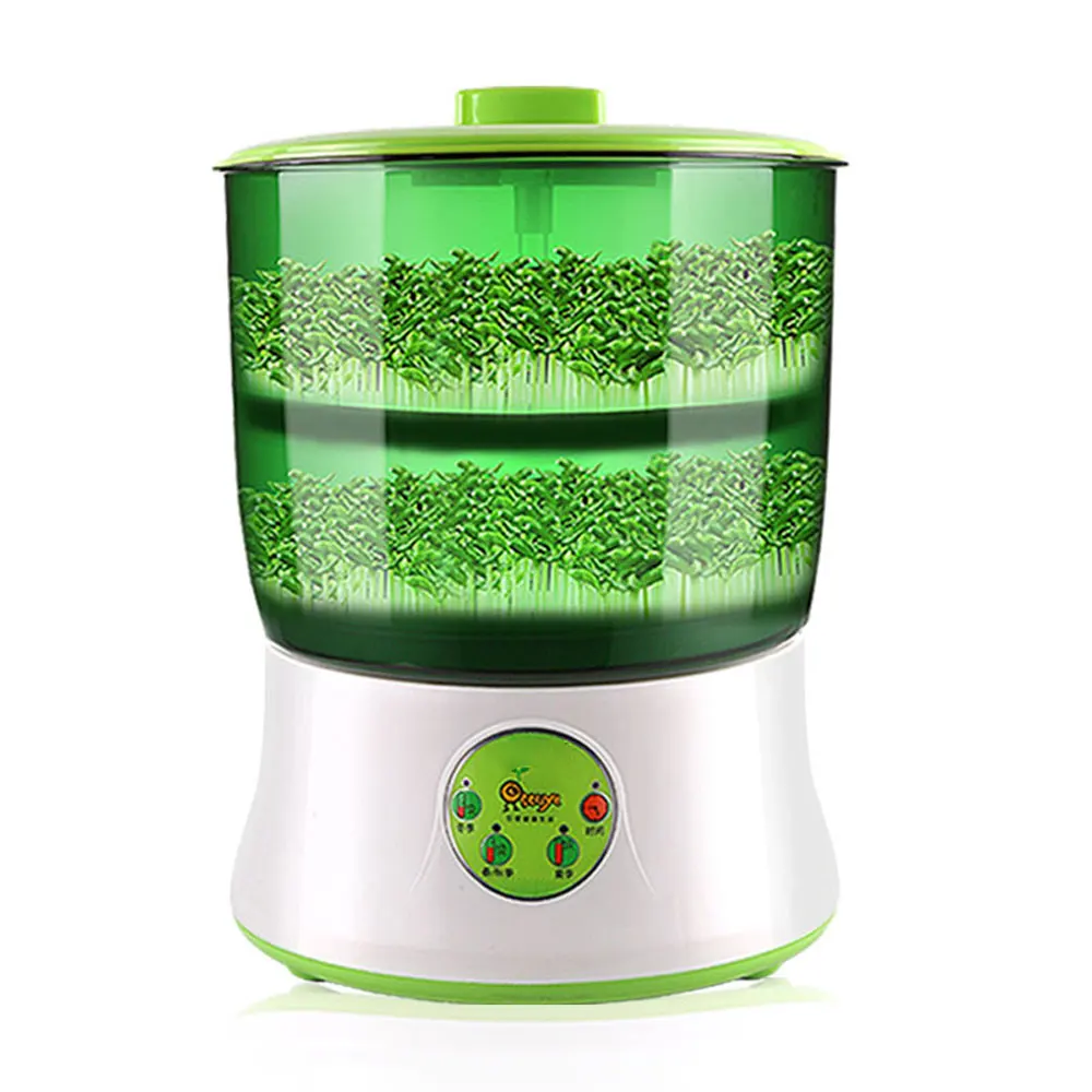 Electric Seed Growing Machine Automatic Intelligence Bean Sprouts Large Capacity Healthy DIY Bean Sprouts Maker Thermostat