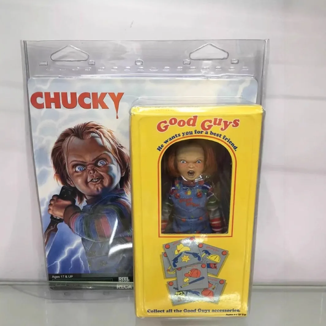 

14CM Neca Chucky Good Guys Action Figure He Wants You Be A Best Friend Child's Play Chucky Figure Toys Doll Gift