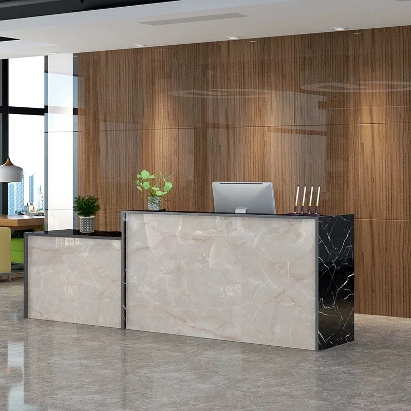 

~* Modern Luxury Adjustable Hospital Station Bank Counter Office Furniture Front Reception Desk