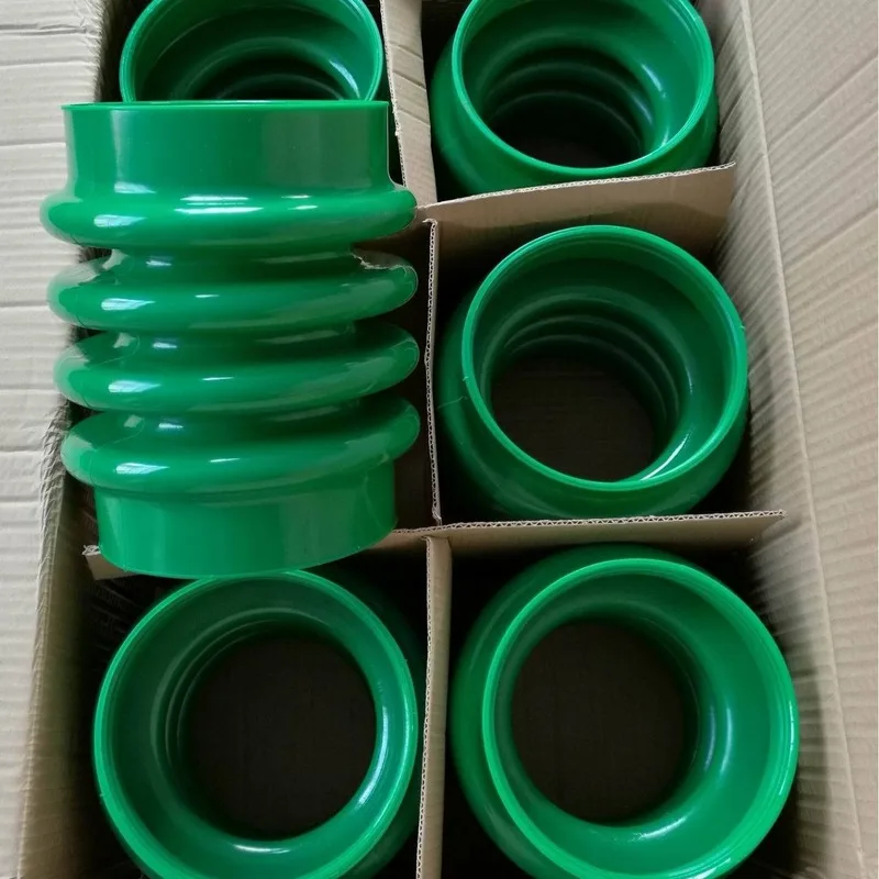 Rubber Rammer Bellows For Wacker Bomag BS600 BS700 1006882 Green ID170mm H260mm Wear‑proof Compactor Bellow Repair Spare Accesso