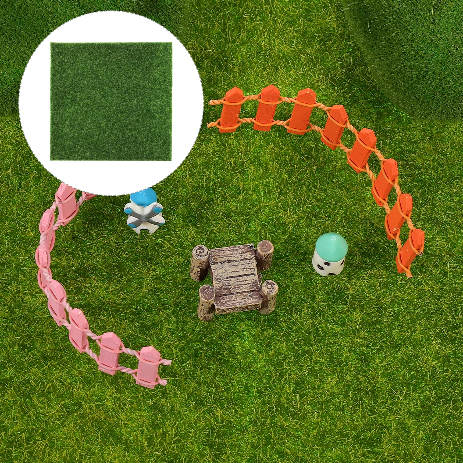 

2pcs 30X30Cm Artificial Grass Simulation Lifelike Moss For Diy Mini Garden Landscaping Decor Fairy Turf Realistic Plant Rug