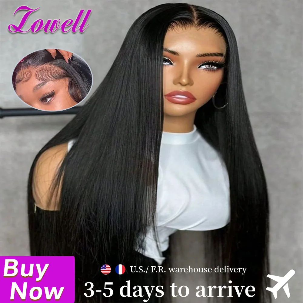 

Натуральный прямой парик из человеческих волос, мягкий, гладкий, комфортный в носке, идеально подходит для вечеринок, прямой парик с кружевной передней частью, 100% натуральные волосы.