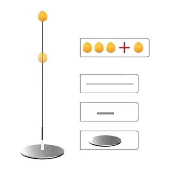 Ensemble d'arbre souple de Tennis de Table avec pratique en vrac-ensemble de pagaies de balles facile à installer jouer n'importe où