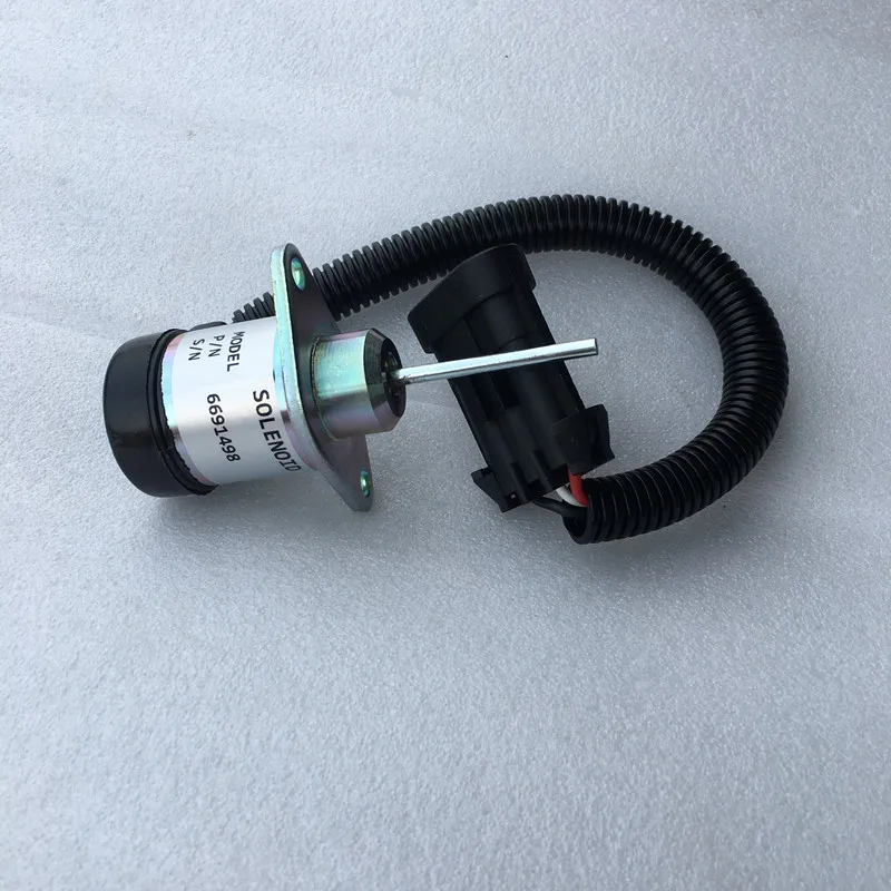 

Stop Solenoid 6691498 1G925-60010 Compatible with Bobcat Loader S16 S18 S150 S185 S205 S450 S510 S530 T110 337 425