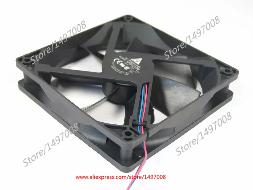 

Delta Electronics NFB1212M H104 DC 24V 1.20A 120X120X38mm Server Cooling Fan