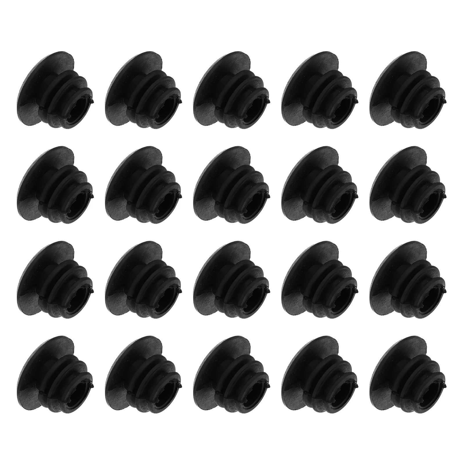 

20PCS Handlebar Bar End Caps 22mm Bike End Plugs for Road Grip Mountain (Black) handlebar end caps