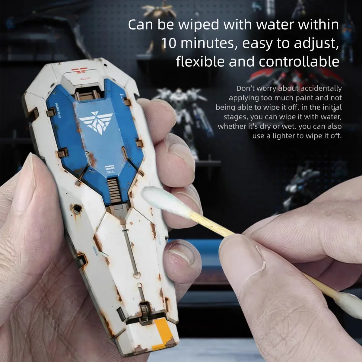 MP51-MP54 Aging Model Paint 40ml Stedi Panel Line Weathering Color for Military Model Hobby Painting Tools DIY Art Supply
