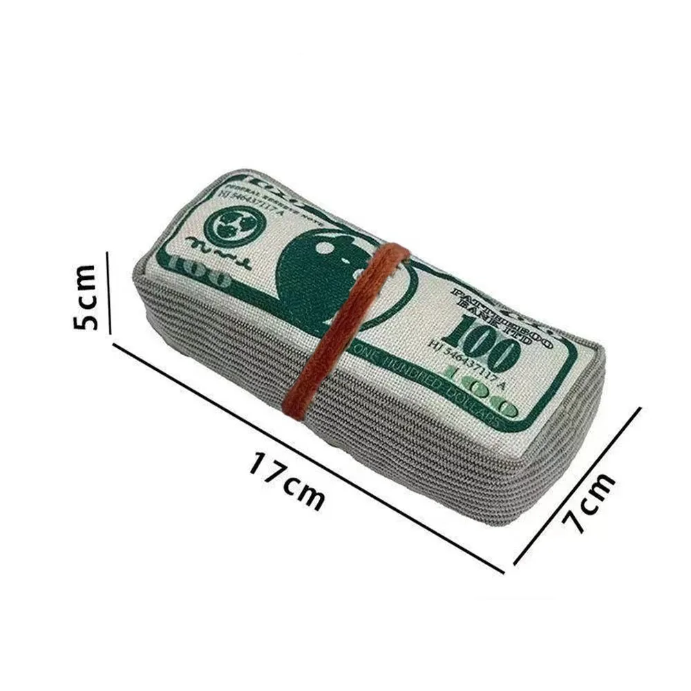1/3pcs Money-shaped Non-biting Durable Ringing Toy, Interactive Sound, Suitable for Puppies and Cats.