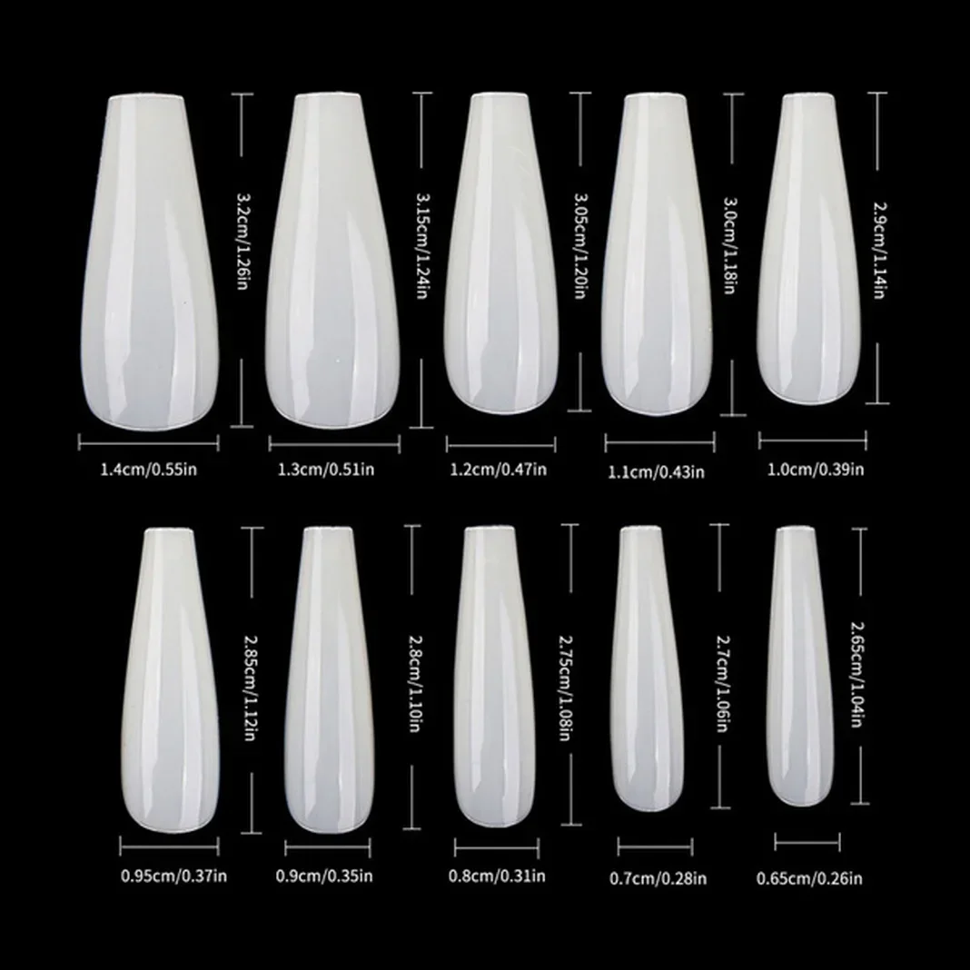 20 Pcs/ Set Solid Color Matte Coffin Fake Nails Tips for Extension Manicure Art Wholesales Press on Ballet Fake False Nails Hot