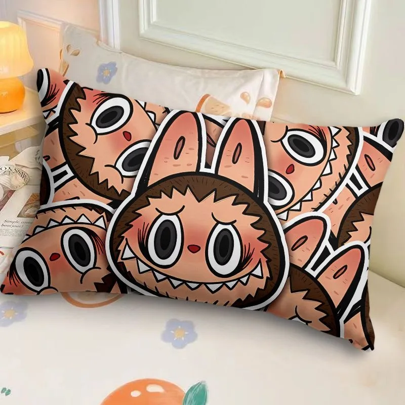 Cute and interesting rab cloth printed pillowcase room decoration bed sleeping pillowcase home living room sofa cushion cover