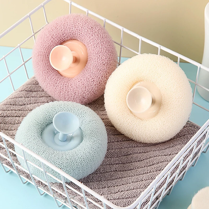 

Bath Ball Soft Handheld Bath Sponge Balls Cleaning Brush Shower Body Cleaner Exfoliator Scrubbers Bath Ball Bathroom Accessories