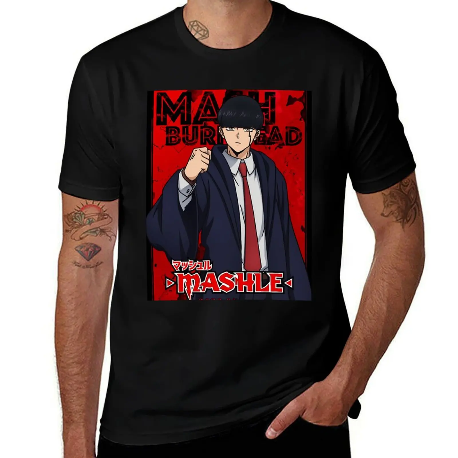 

Mashle T-Shirt cotton t shirt pack t shirt man cotton